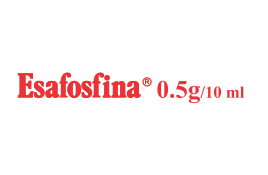 Esafosfina 0.5 g 10 ml 